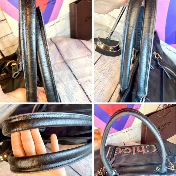 Chloe black leather shoulder bag - Picture 14 of 16